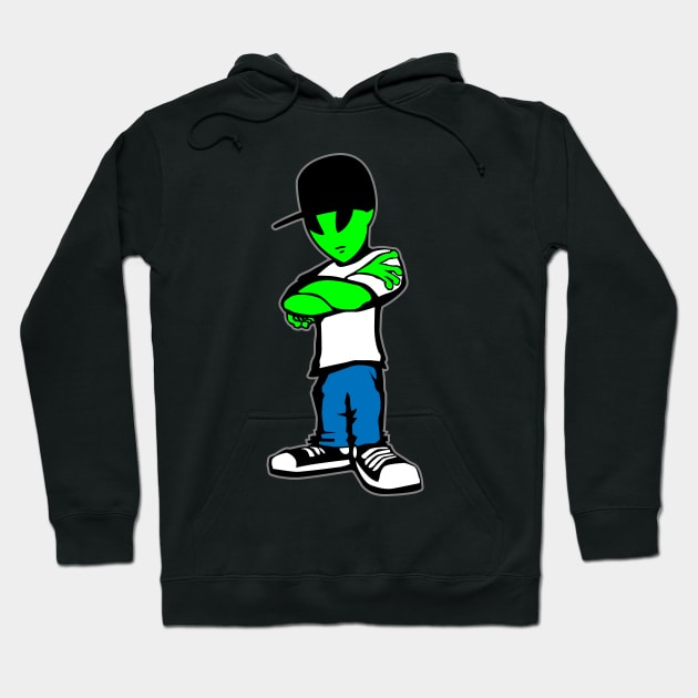 Alien Hoodie by hobrath